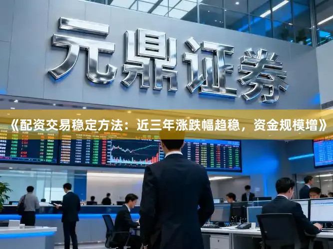 《配资交易稳定方法:近三年涨跌幅趋稳,资金规模增》
