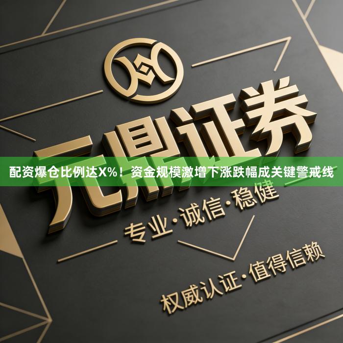 配资爆仓比例达X%！资金规模激增下涨跌幅成关键警戒线