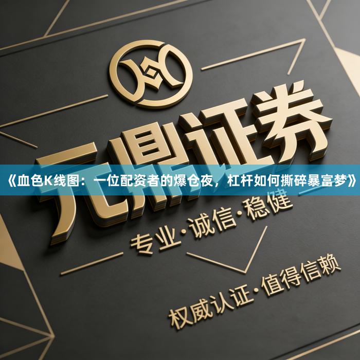 《血色K线图：一位配资者的爆仓夜，杠杆如何撕碎暴富梦》