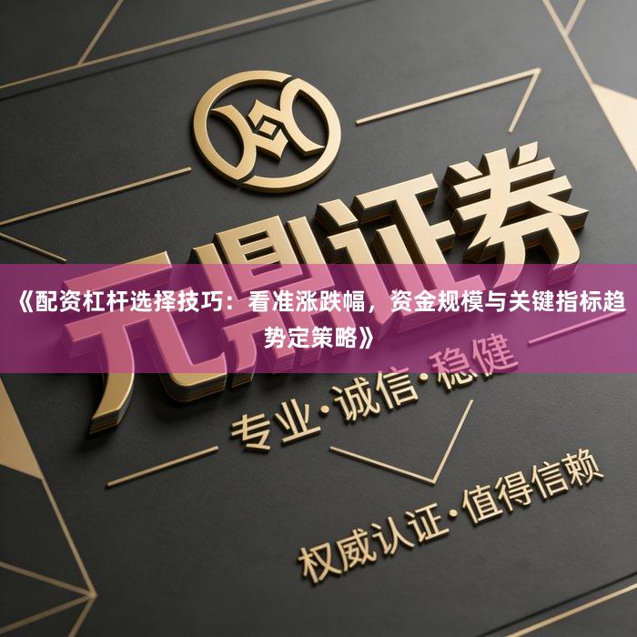 《配资杠杆选择技巧：看准涨跌幅，资金规模与关键指标趋势定策略》