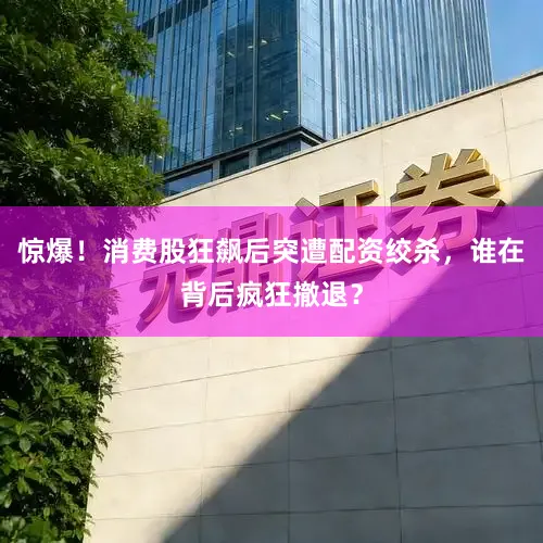 惊爆！消费股狂飙后突遭配资绞杀，谁在背后疯狂撤退？