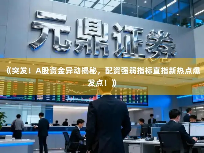 《突发！A股资金异动揭秘，配资强弱指标直指新热点爆发点！》
