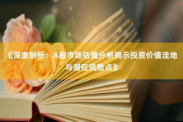 《深度剖析：A股市场估值分析揭示投资价值洼地与潜在风险点》